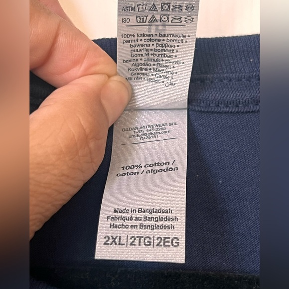 Legendary Item T-Shirt Men's T-Shirt Blue XX-Large NWOT - Picture 2 of 8